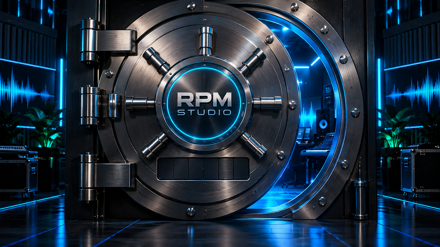 RPM Studio vault opening to music